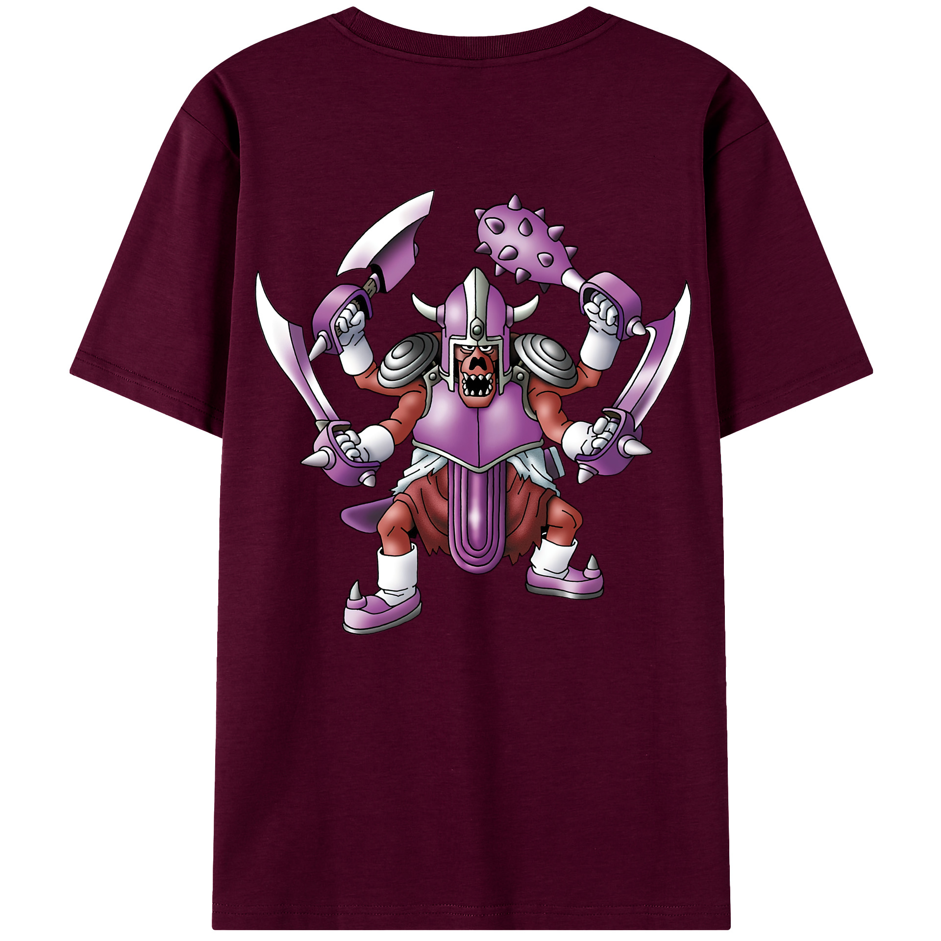 （画像用） ドラゴンクエスト Doragon Kuesuto Dragon Quest レディース半袖Tシャツ(バックプリント)